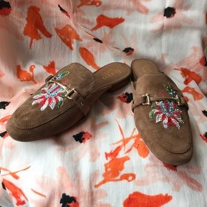 NWT Franco Sarto Women's Dalton Camel/Kid/Suede